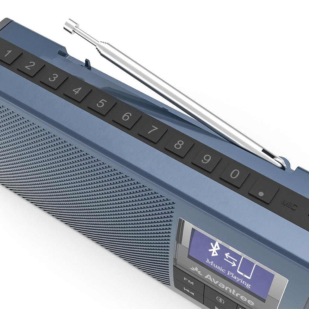 Audikast 4860 | Bluetooth TV Transmitter & Speaker/FM Radio Set