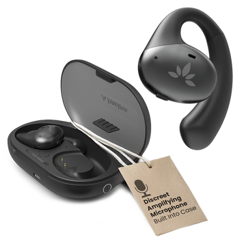 AcuEar Pebble | Hearing Amplifier with Microphone for Seniors