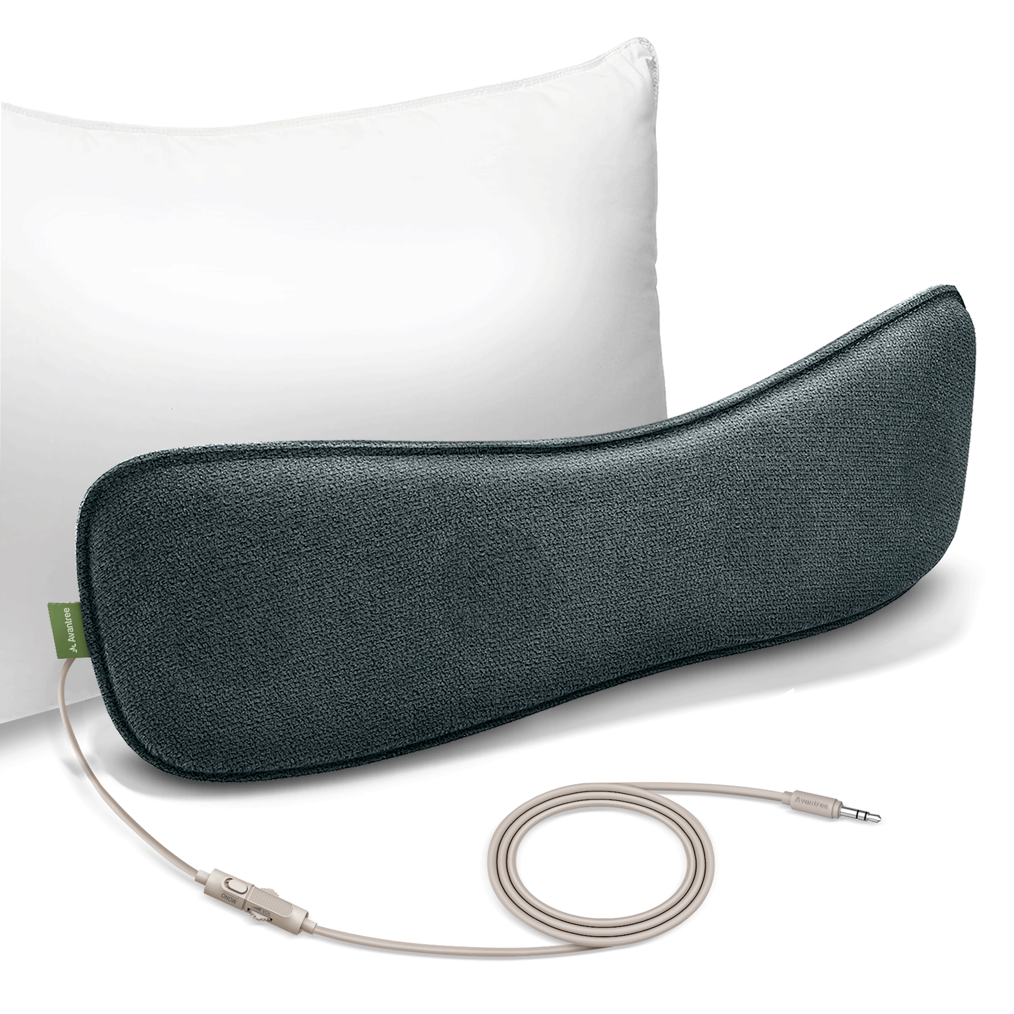 Slumber B (AUX) | Wired Pillow Speaker for Sleeping