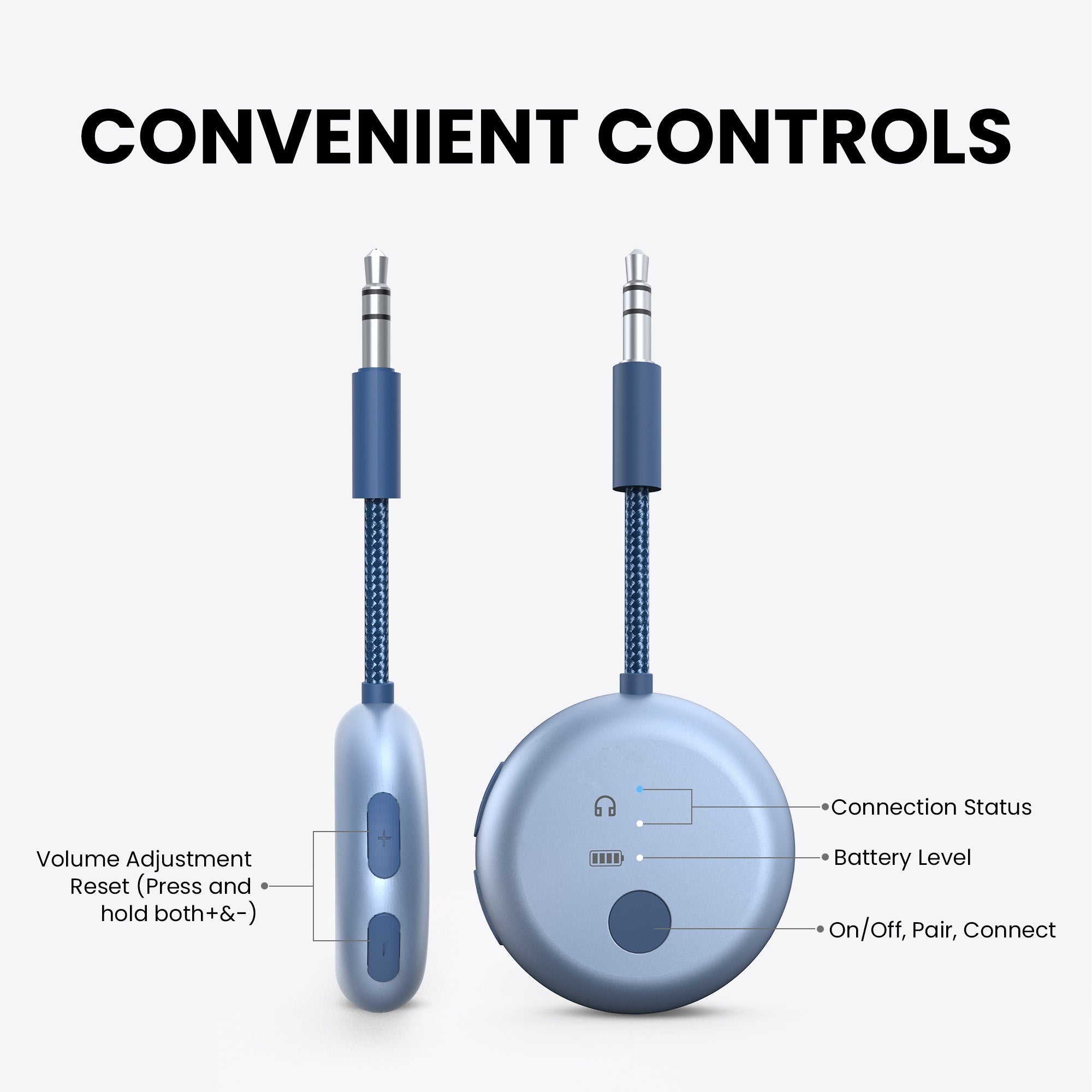 SoundJet R1 | Airplane Bluetooth Adapter for Two Headphones
