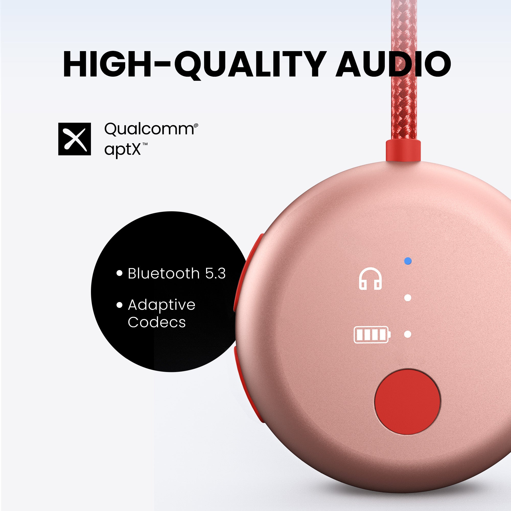 SoundJet R1 | Airplane Bluetooth Adapter for Two Headphones