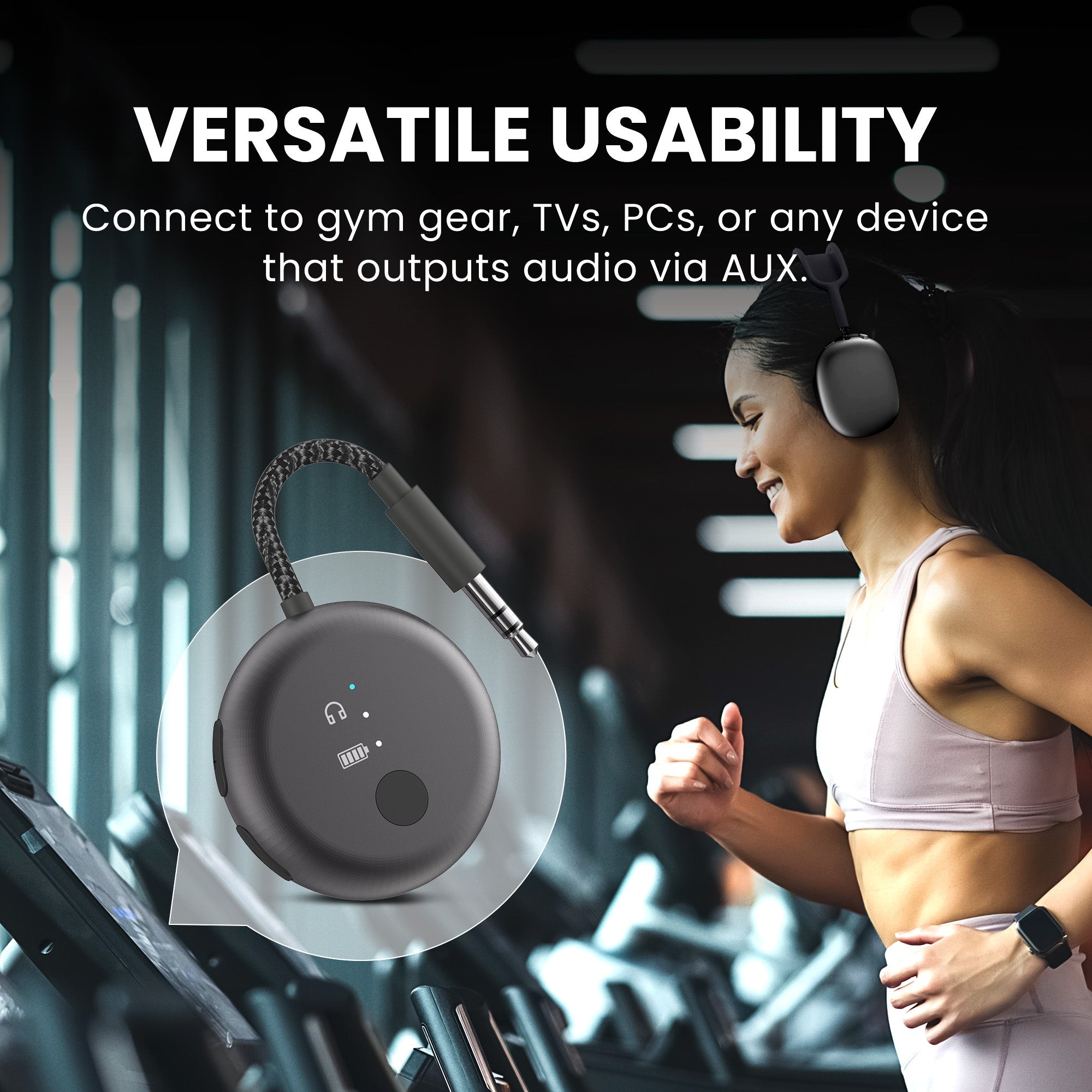 SoundJet R1 | Airplane Bluetooth Adapter for Two Headphones