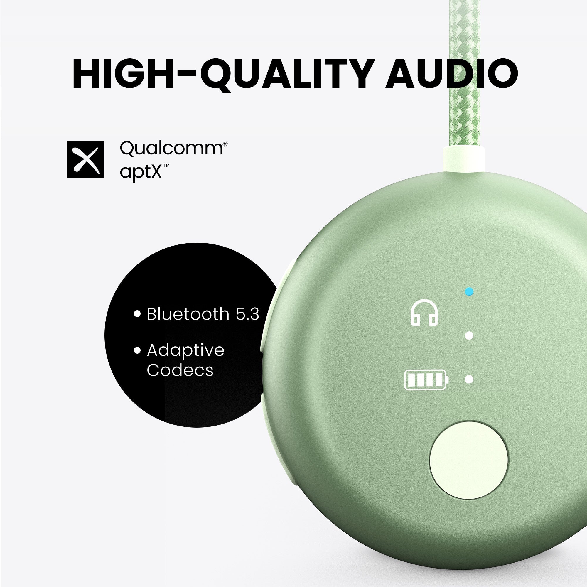 SoundJet R1 | Airplane Bluetooth Adapter for Two Headphones