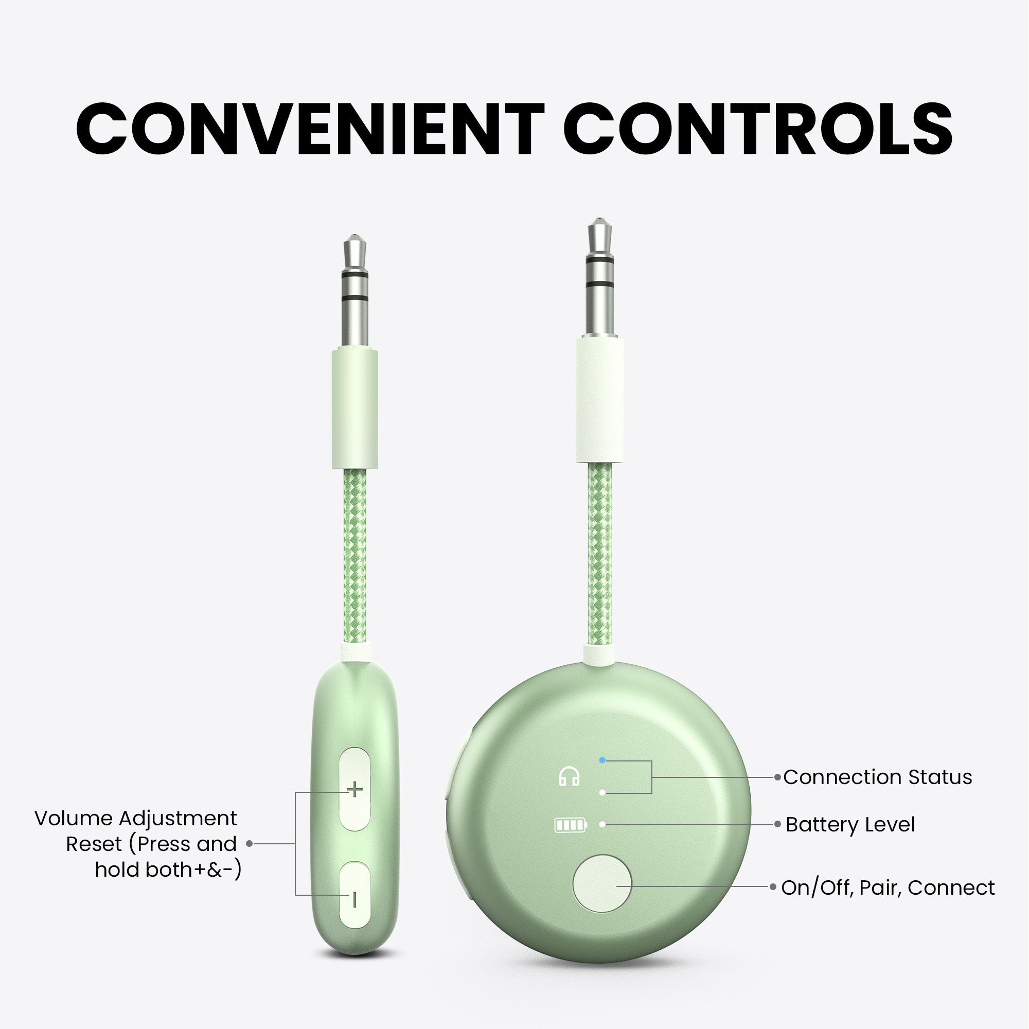 SoundJet R1 | Airplane Bluetooth Adapter for Two Headphones