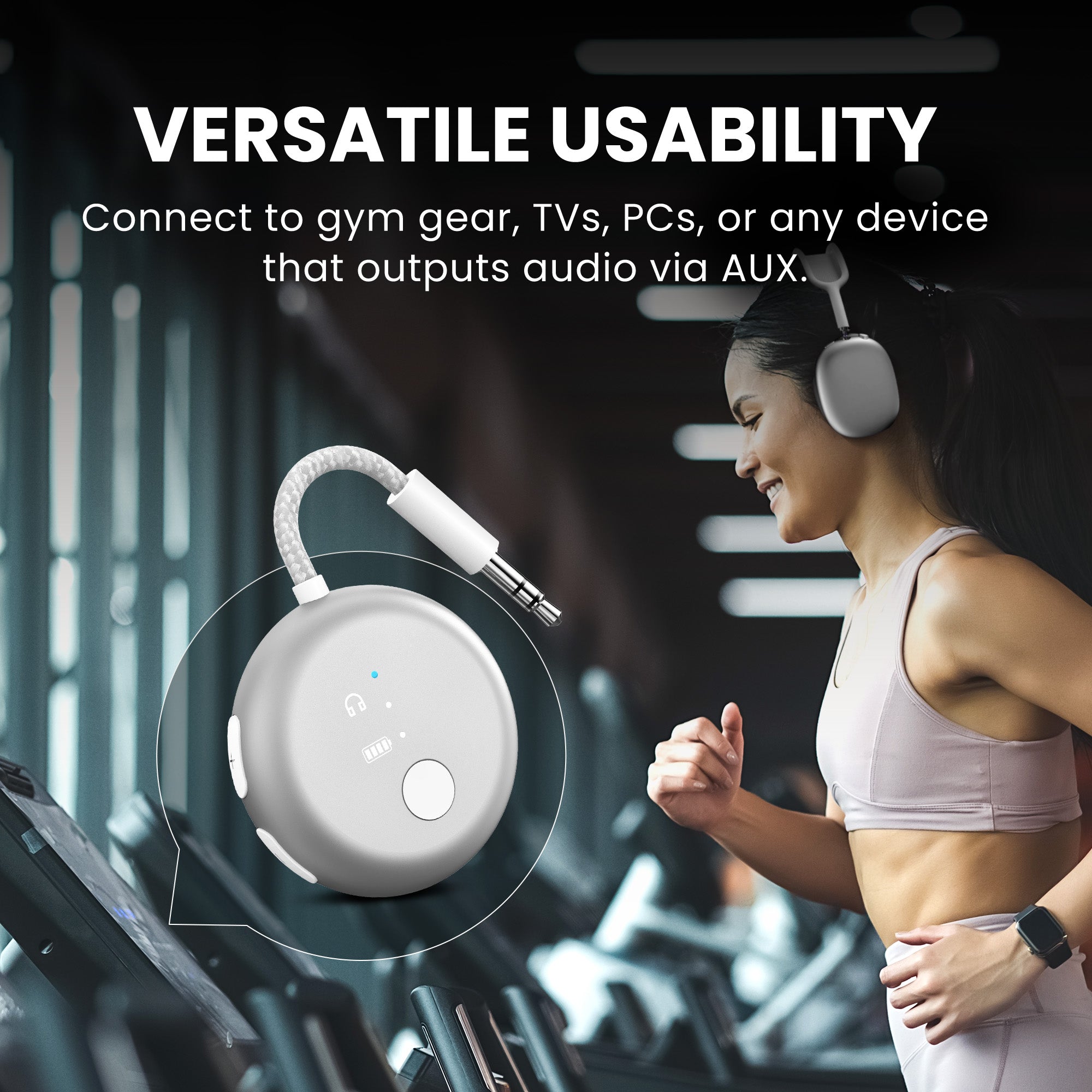 SoundJet R1 | Airplane Bluetooth Adapter for Two Headphones