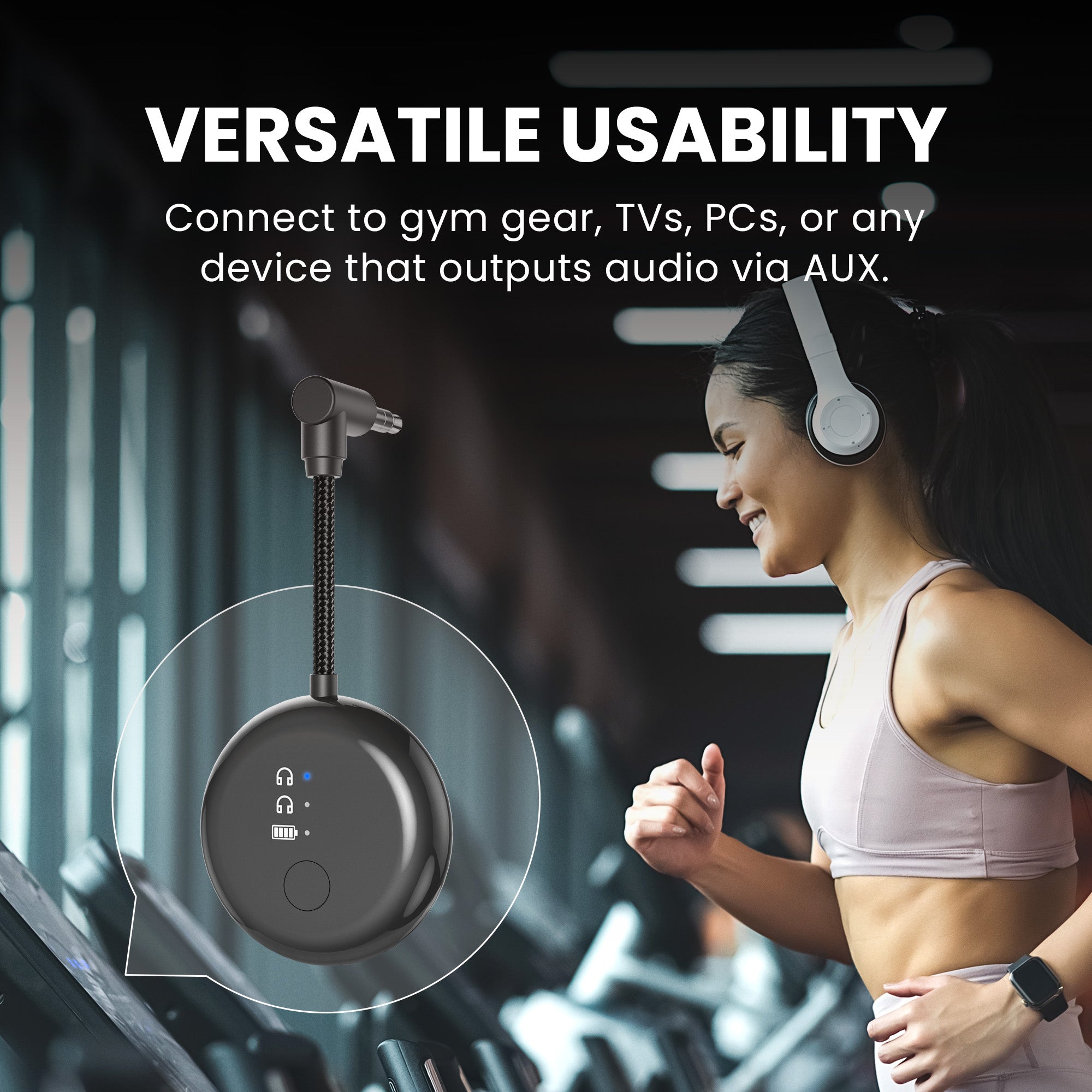 SoundJet R1 | Airplane Bluetooth Adapter for Two Headphones