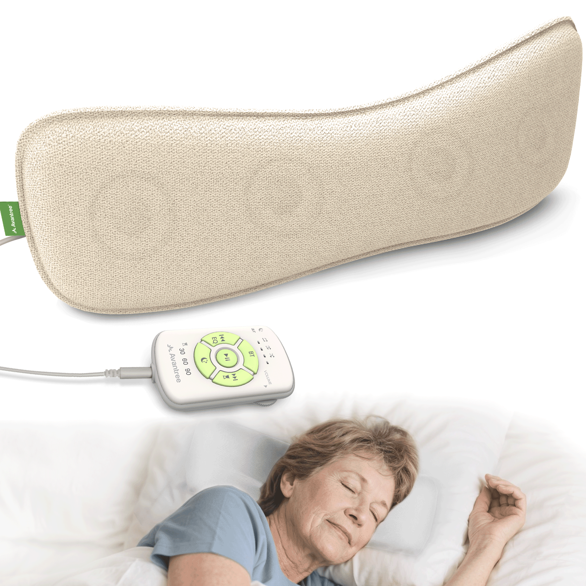 Slumber 2  | Bluetooth Pillow Speaker for Sleep