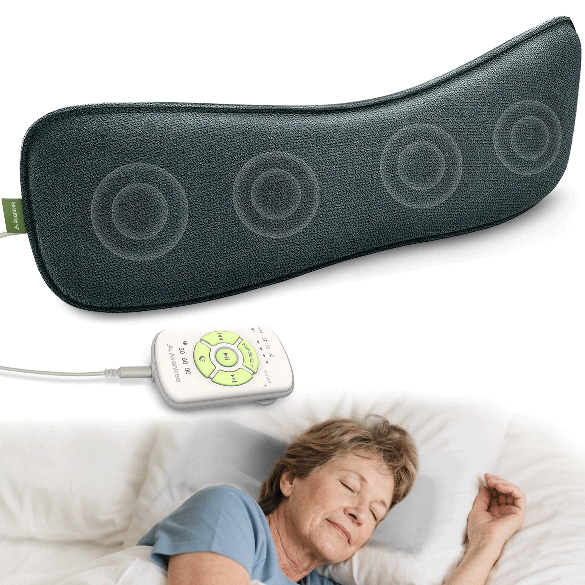 Slumber 2  | Bluetooth Pillow Speaker for Sleep