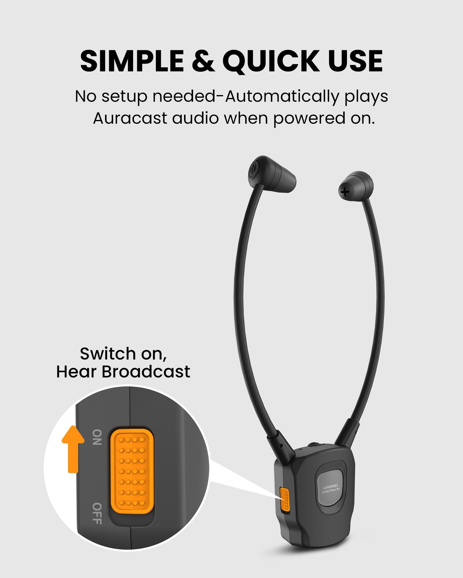 391 | Auracast Personal Receiver