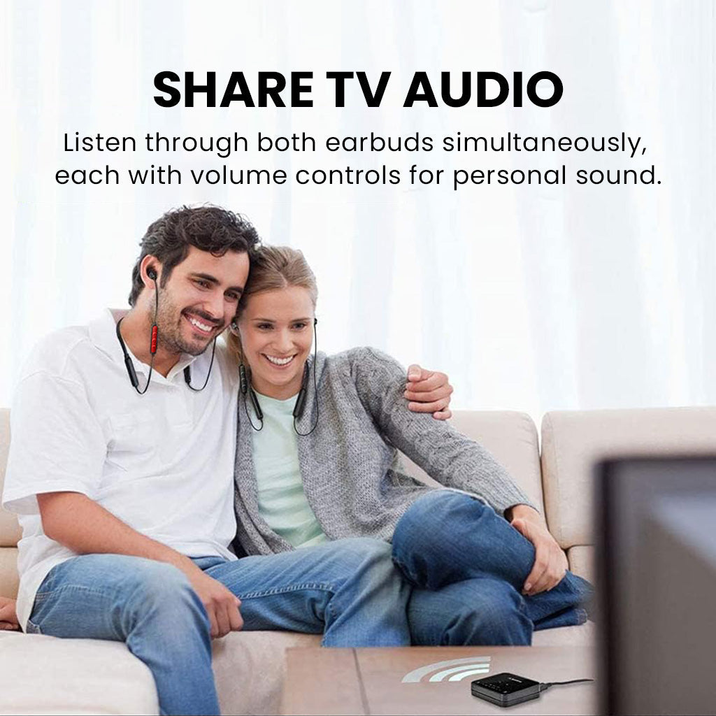 HT41866-Q | Dual Wireless Earbuds For TV Watching