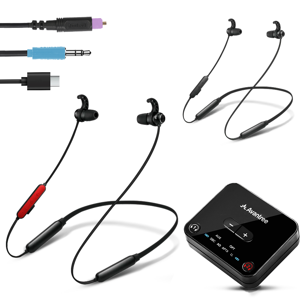HT41866-Q | Dual Wireless Earbuds For TV Watching