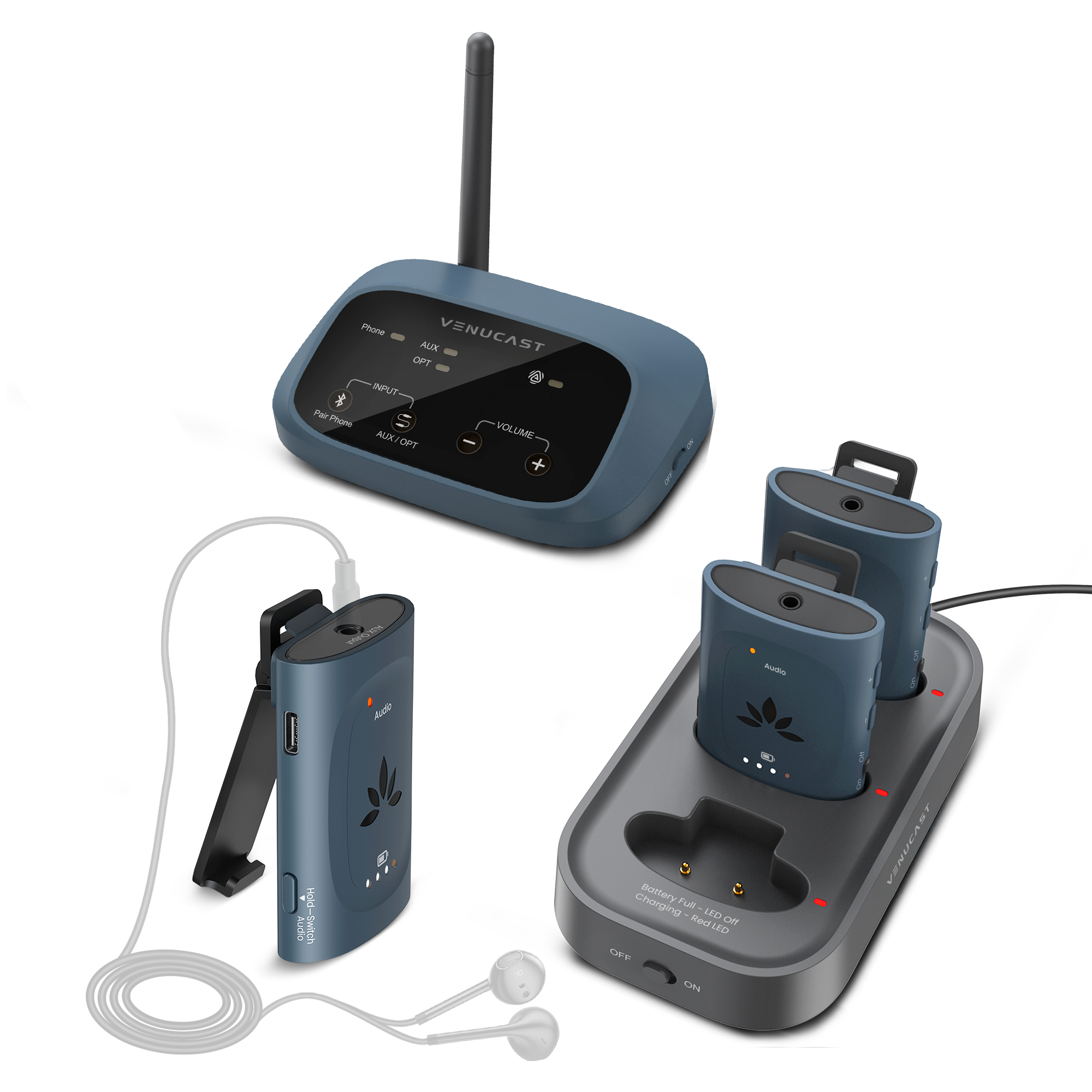 AuraPlex M3 | Auracast Assistive Listening Kit