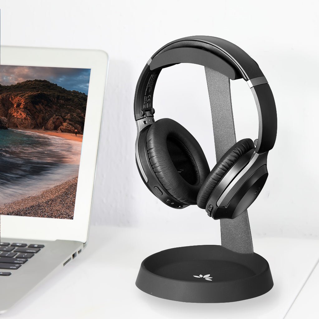 HS102  | Aluminum Headphone Stand with Cable Holder