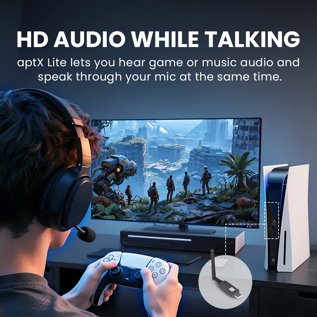 ProLink | Bluetooth Adapter & Headphones Receiver, LE Audio