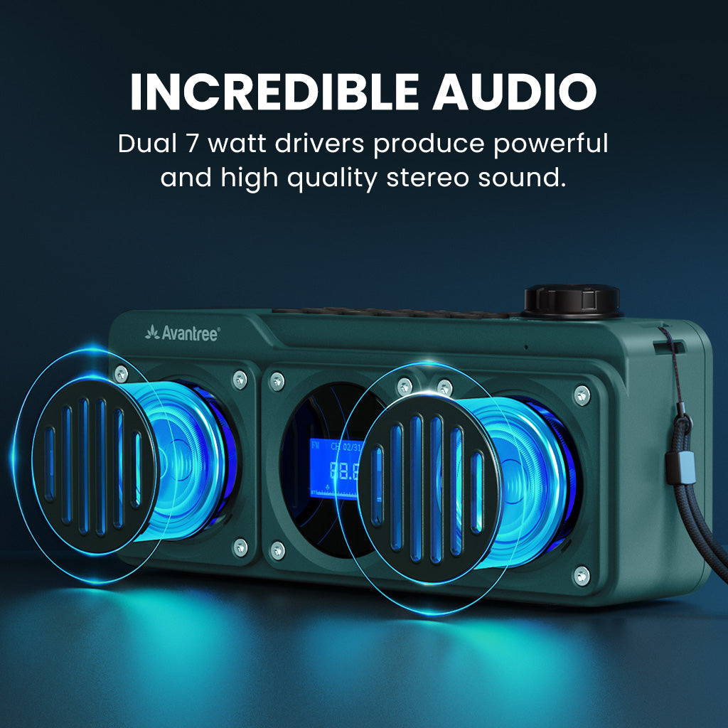 Boombyte | BT5.1 Portable Radio Speaker