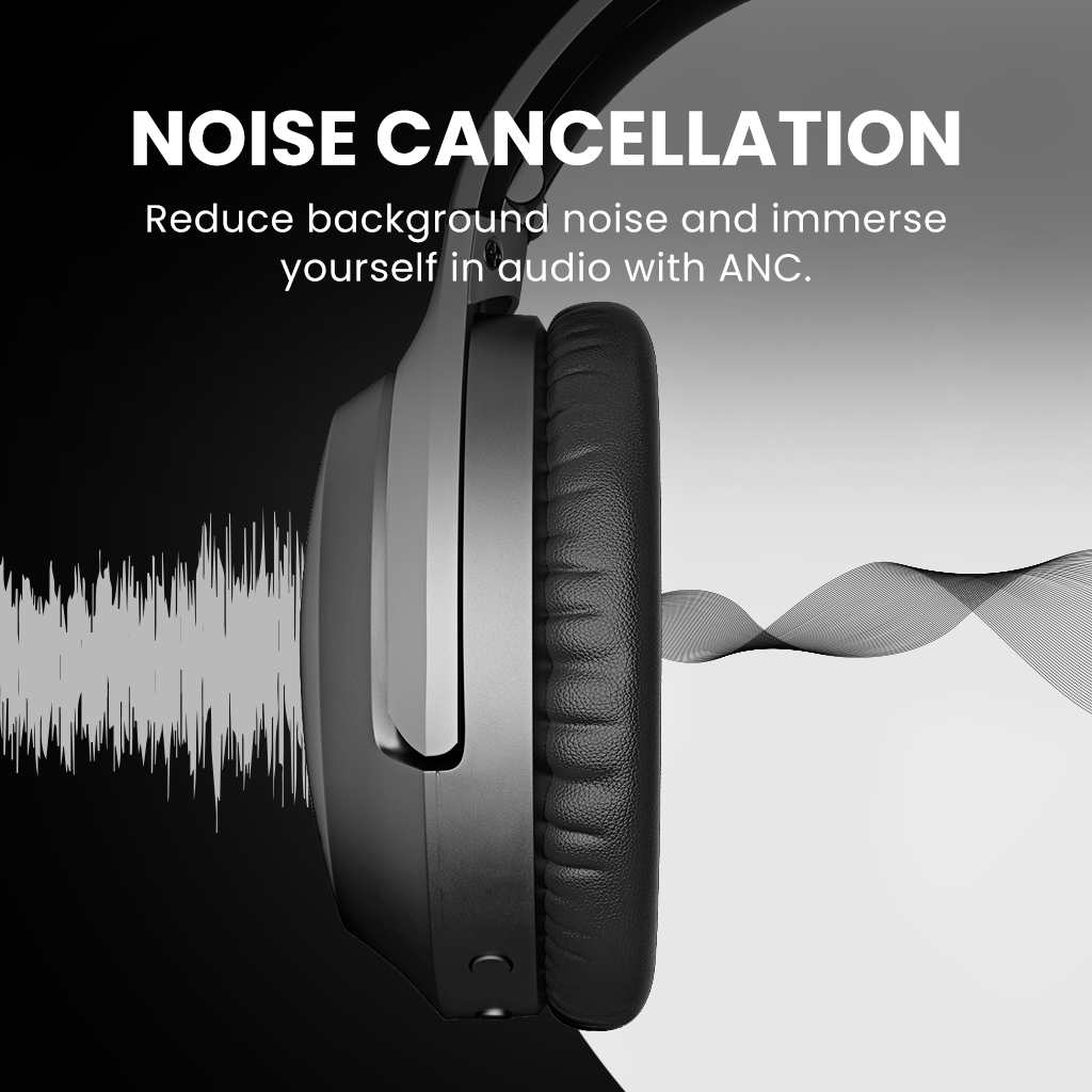 Aria 3 | Noise Cancelling Headphones with Mic