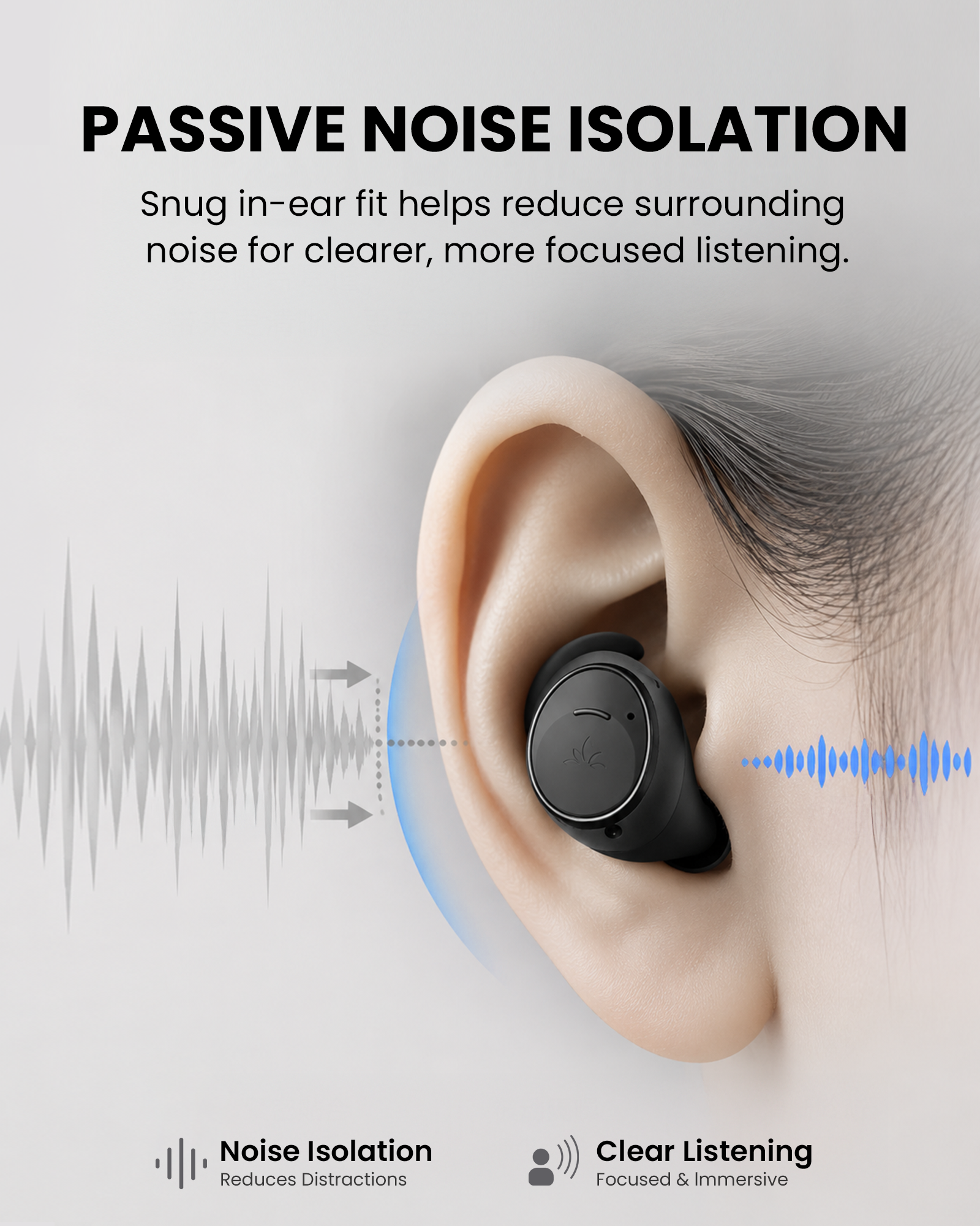 FitLock Aura | Secure-Fit Sports Earbuds