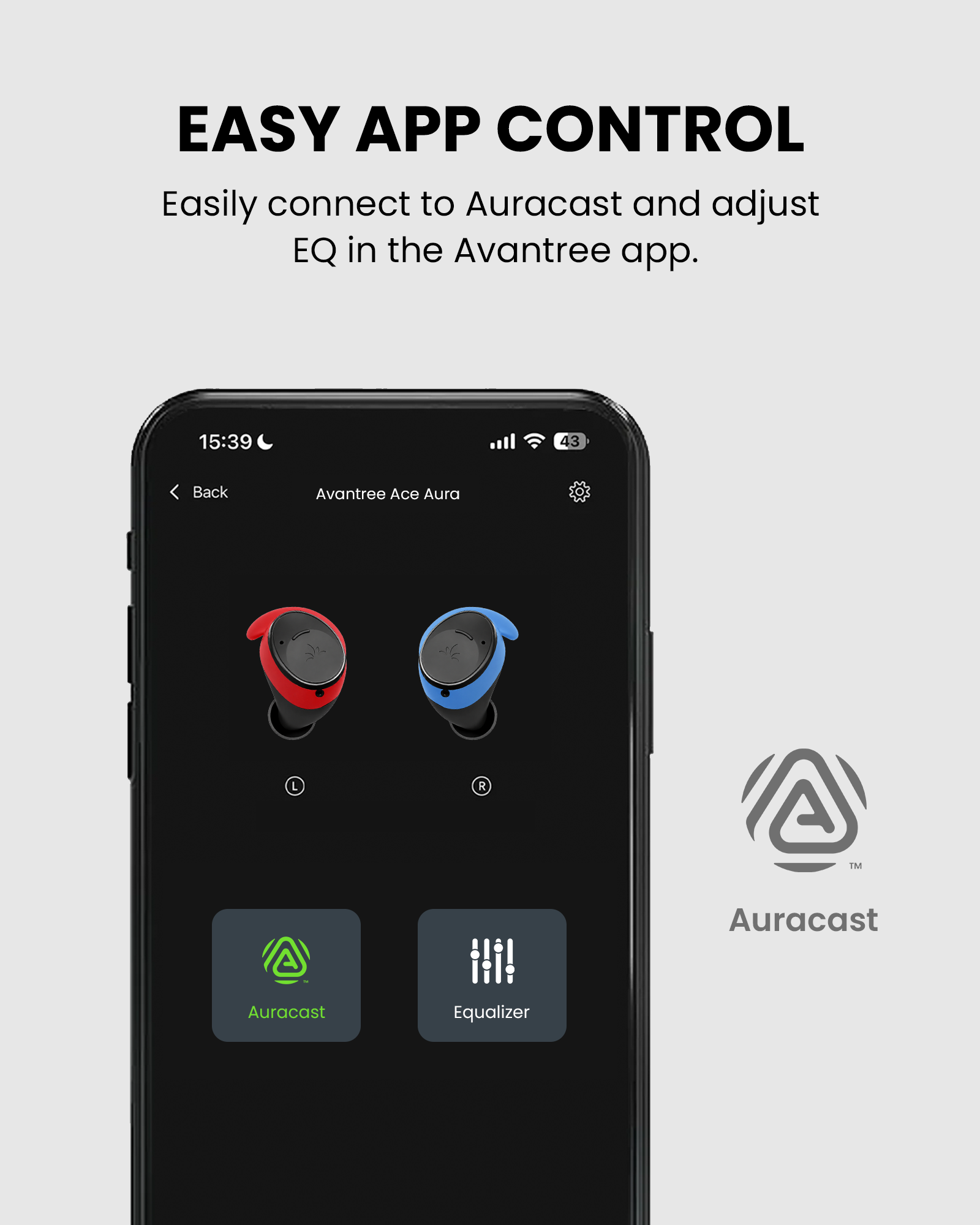 FitLock Aura | Secure-Fit Sports Earbuds