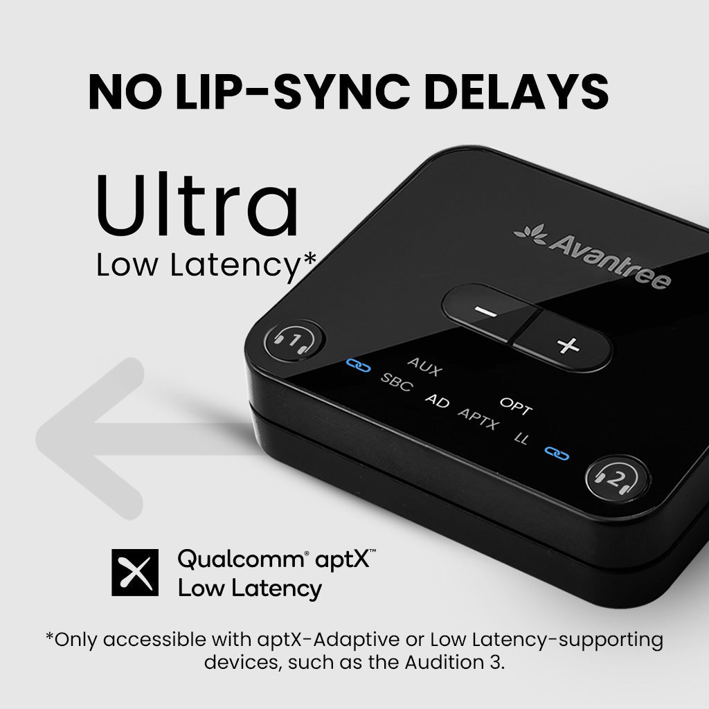 Audikast 3 | Bluetooth Audio Transmitter for TV