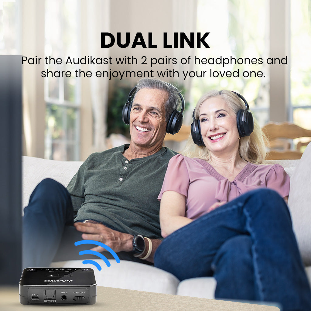 Audikast 3 | Bluetooth Audio Transmitter for TV