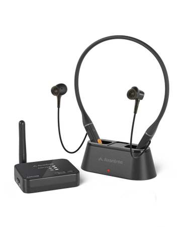Aura Loop | Auracast TV Earbuds & Transmitter Set