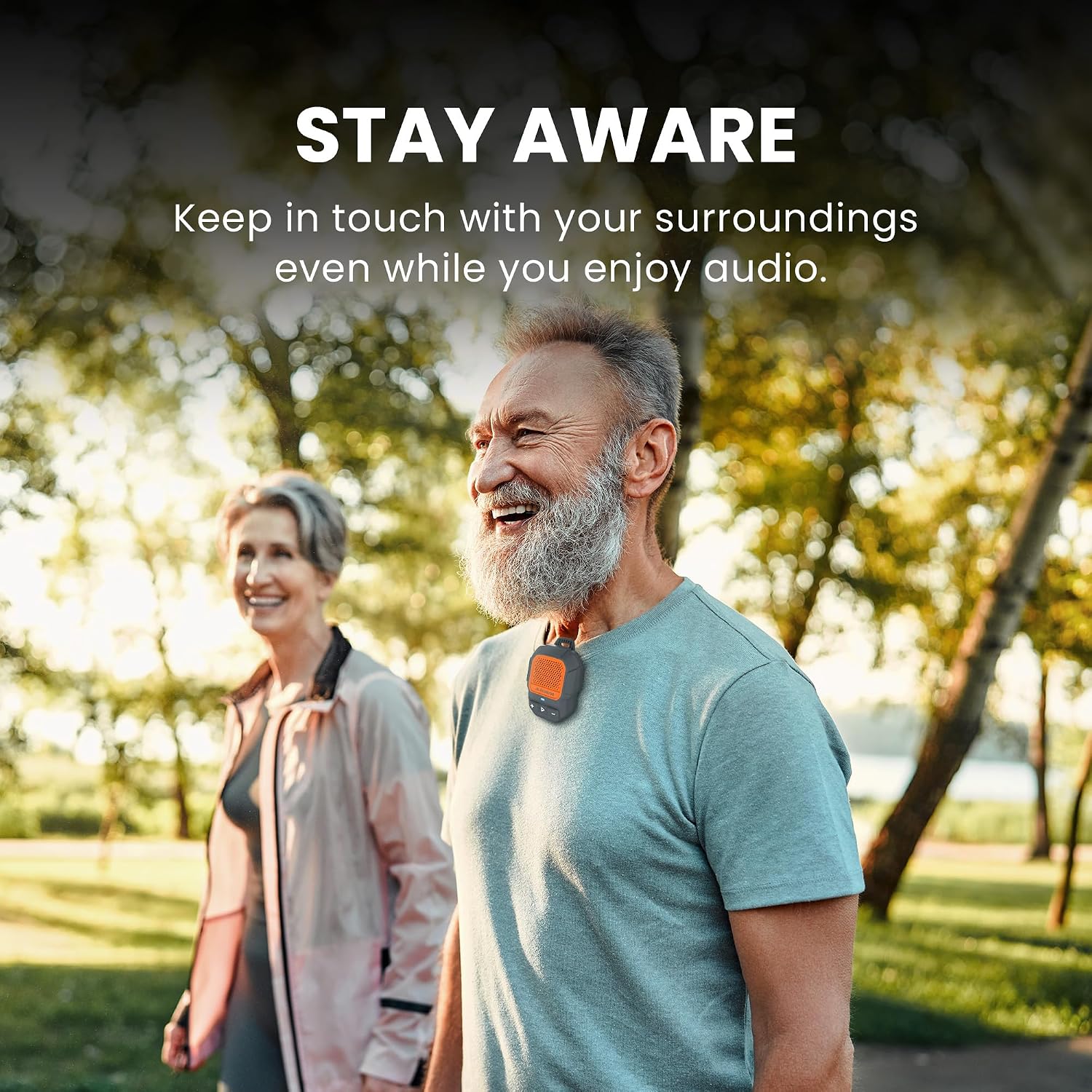 ShareCast (HomeBuddy) | Clip-On Auracast Speaker Set