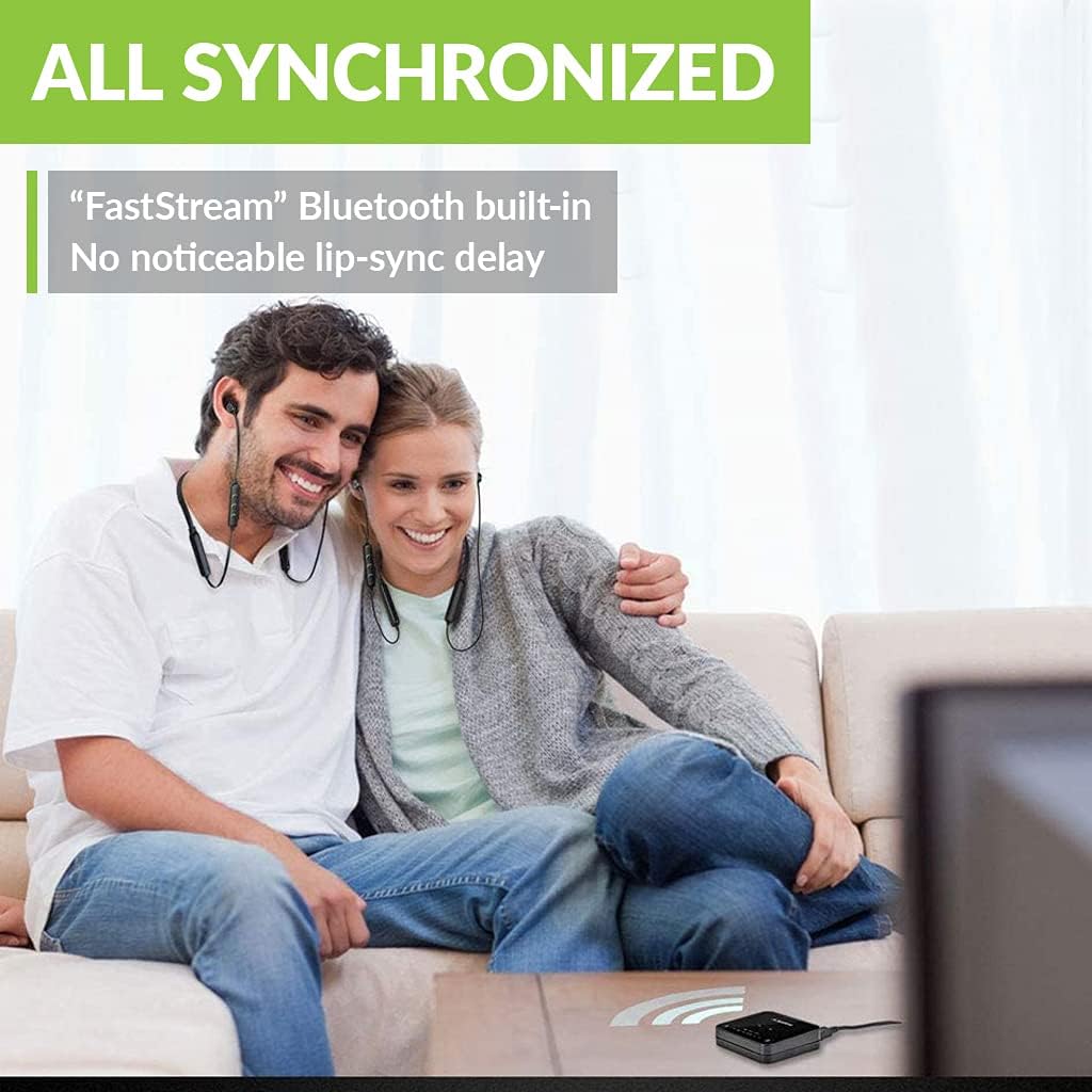 HT4186 | Wireless Headphones Earbuds for TV Watching
