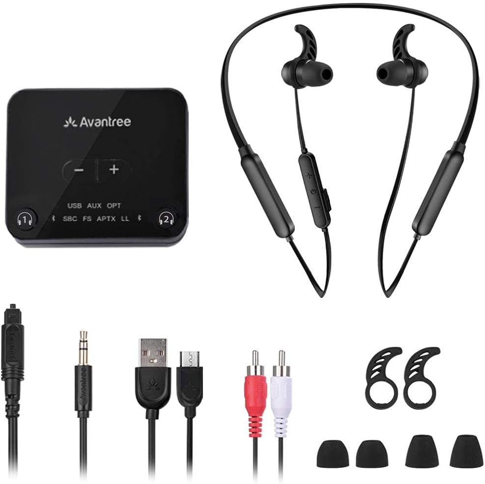HT4186 | Wireless Headphones Earbuds for TV Watching