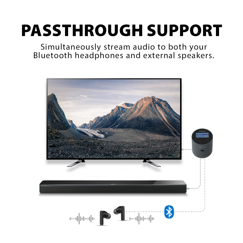 Orbit Pro | Bluetooth Transmitter for TV