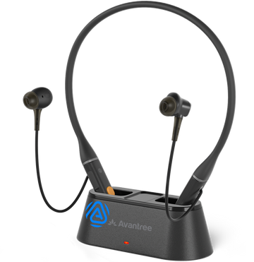 Loop  | Auracast Neckband Earbuds with Charging Dock