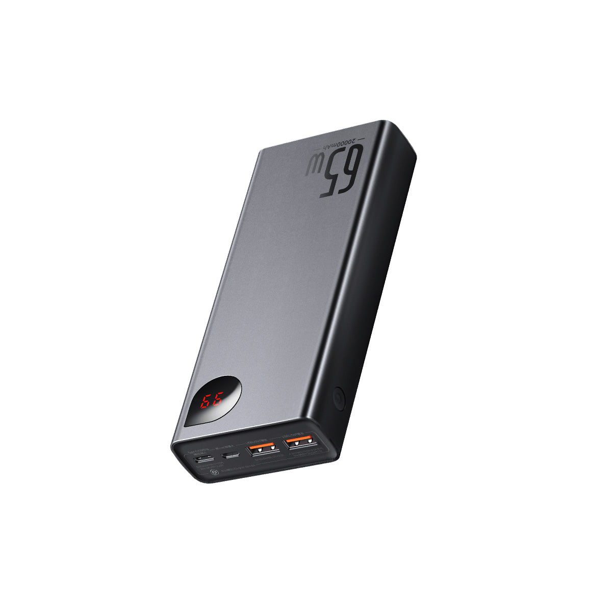 Baseus Adaman Metal Digital Display Power Bank 65W 20000mAh