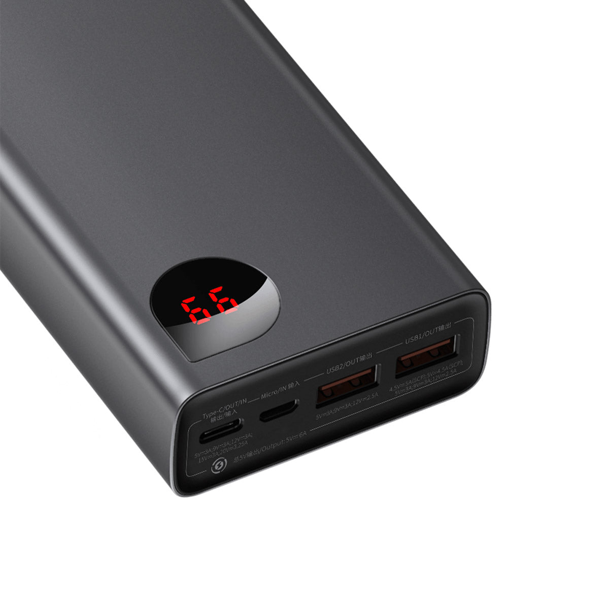 Baseus Adaman Metal Digital Display Power Bank 65W 20000mAh