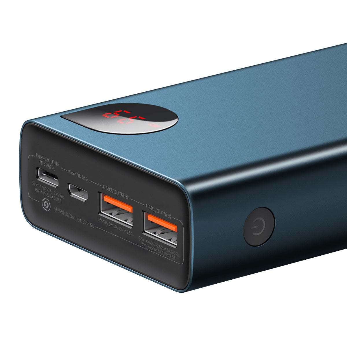 Baseus Adaman Metal Digital Display Power Bank 65W 20000mAh