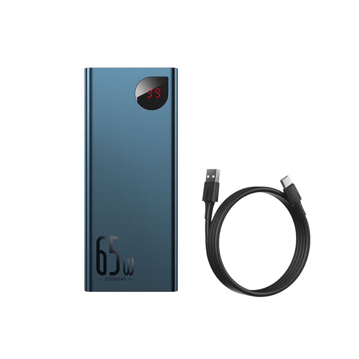 Baseus Adaman Metal Digital Display Power Bank 65W 20000mAh