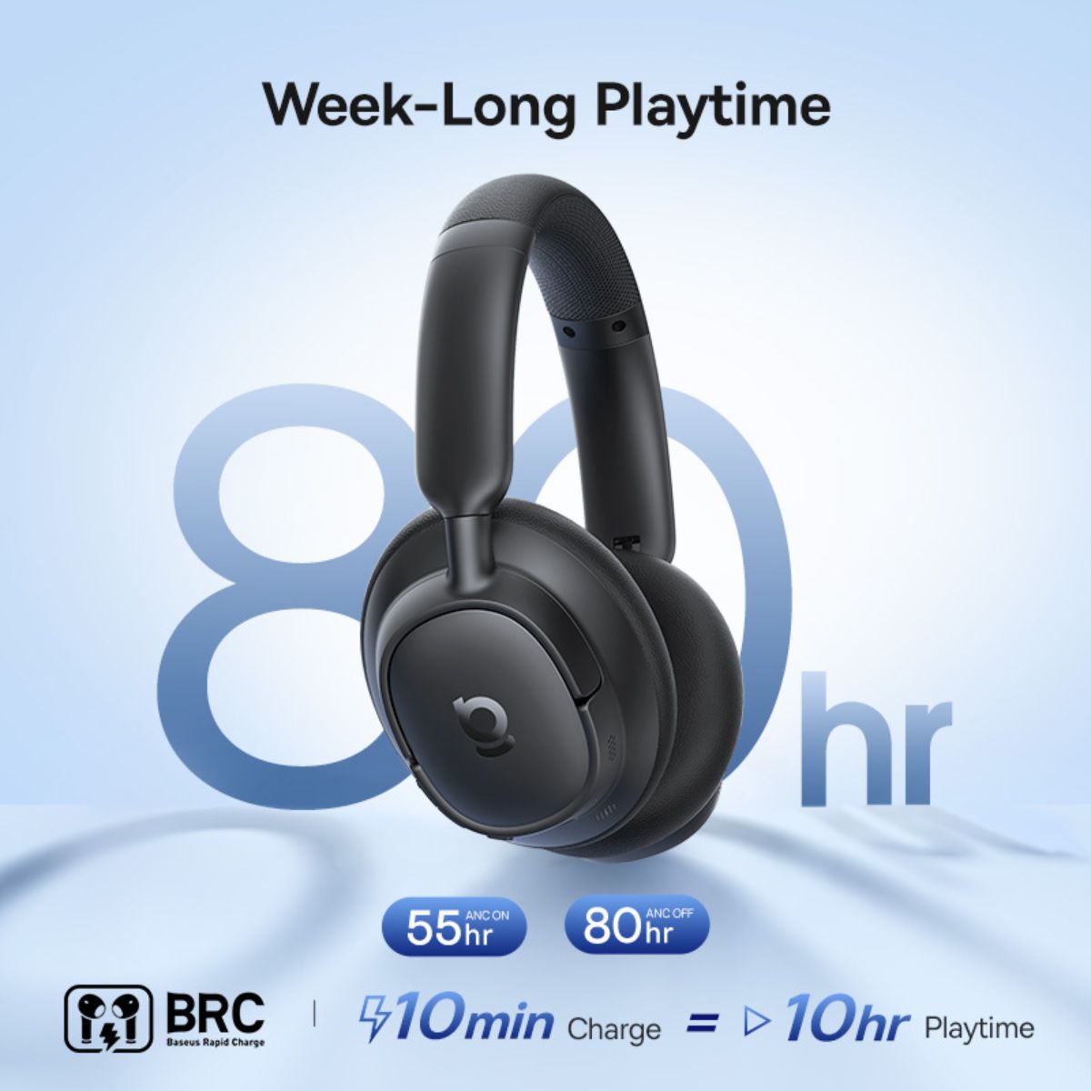 Baseus Bass BH1 NC Wireless Noise Cancelling Headphones