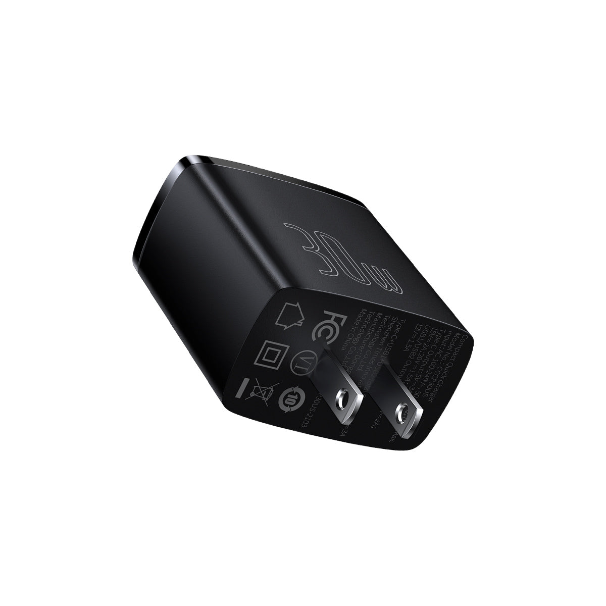 Baseus Compact 3 ports Fast Charger 30W