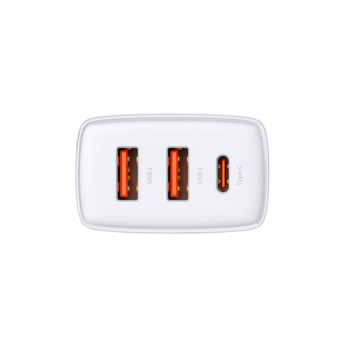 Baseus Compact 3 ports Fast Charger 30W