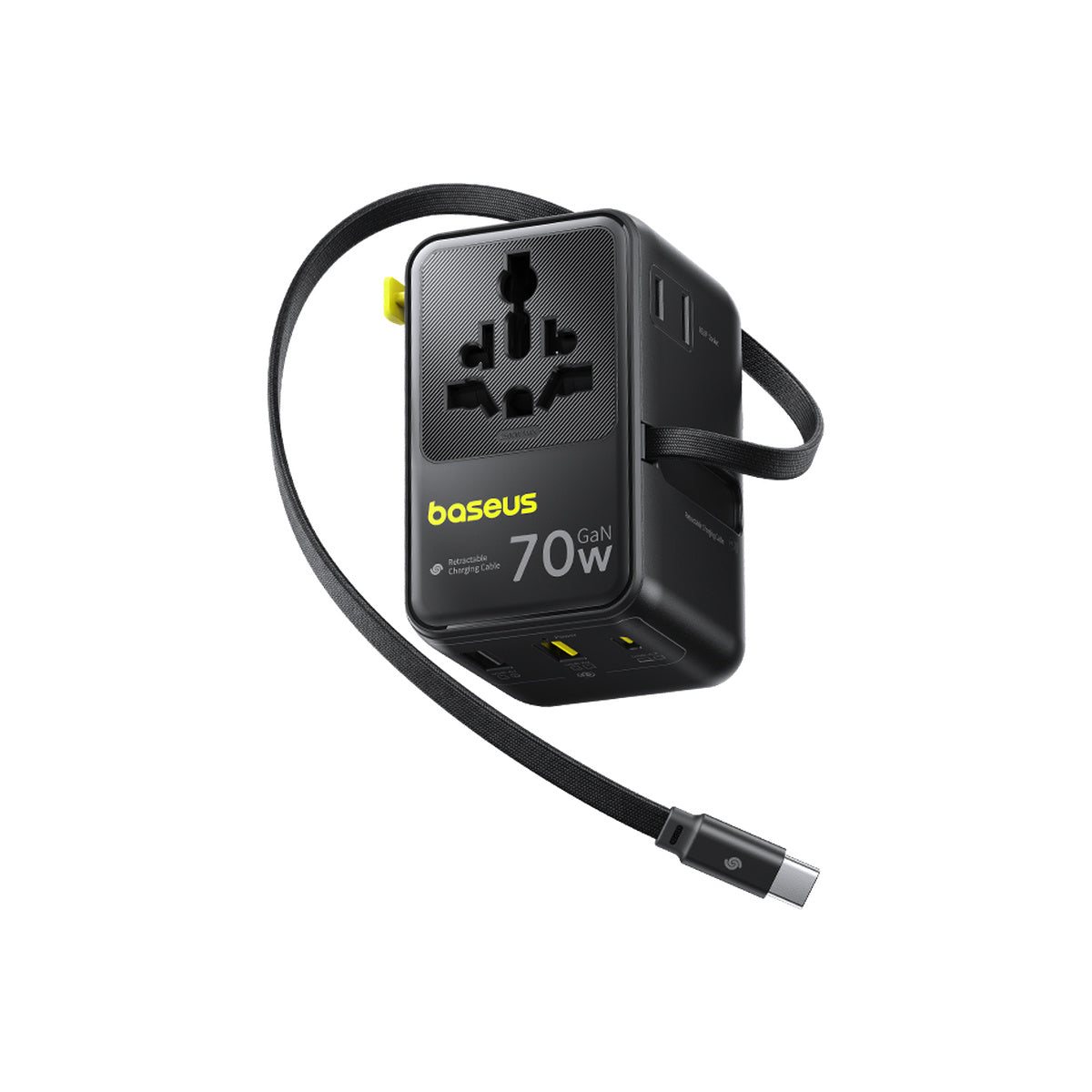 Baseus EnerCore CG11 Universal Travel Adapter 2AC+2U+2C 70W