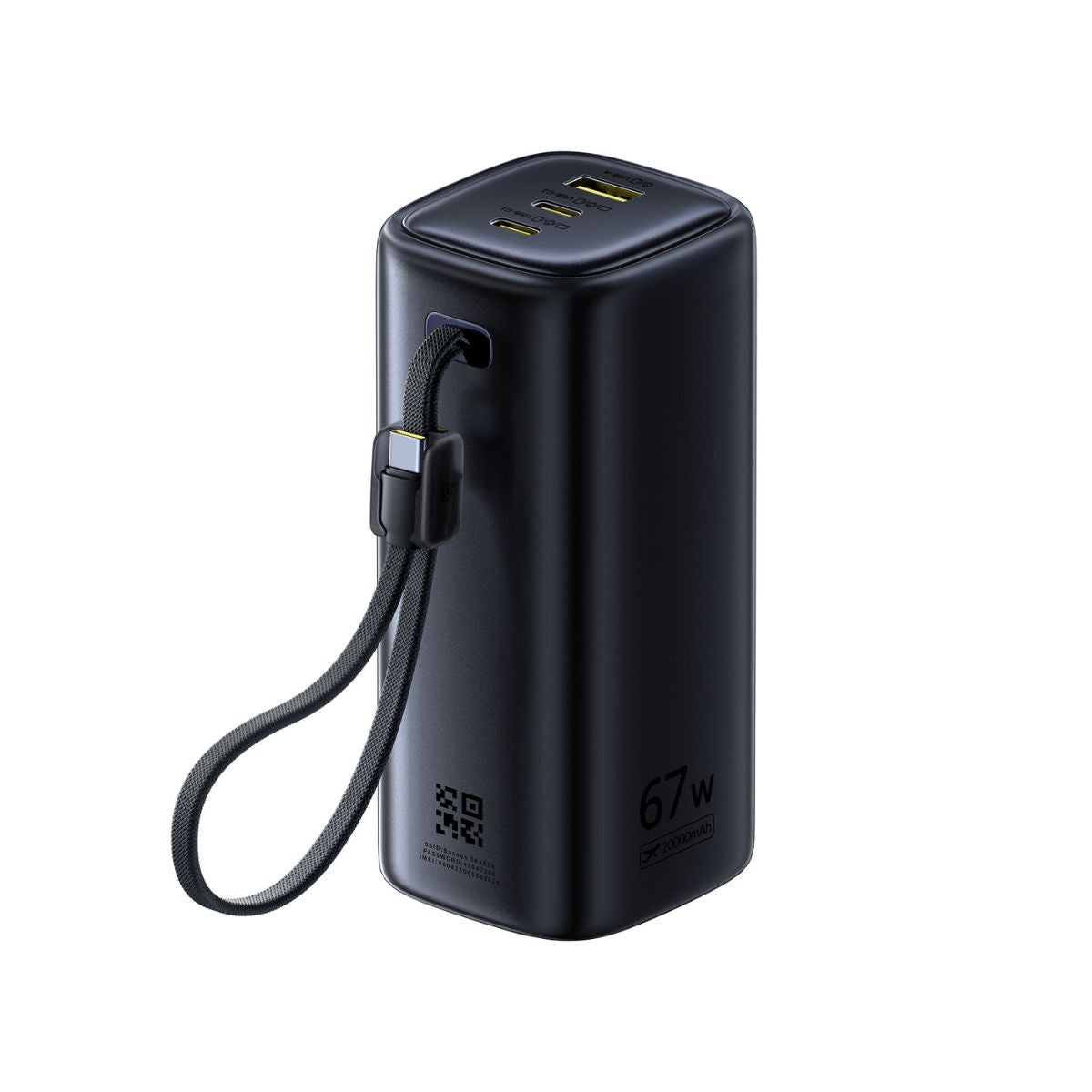 Baseus EnerGeek GX11 MiFi Portable WiFi Power Bank 20000mAh 67W