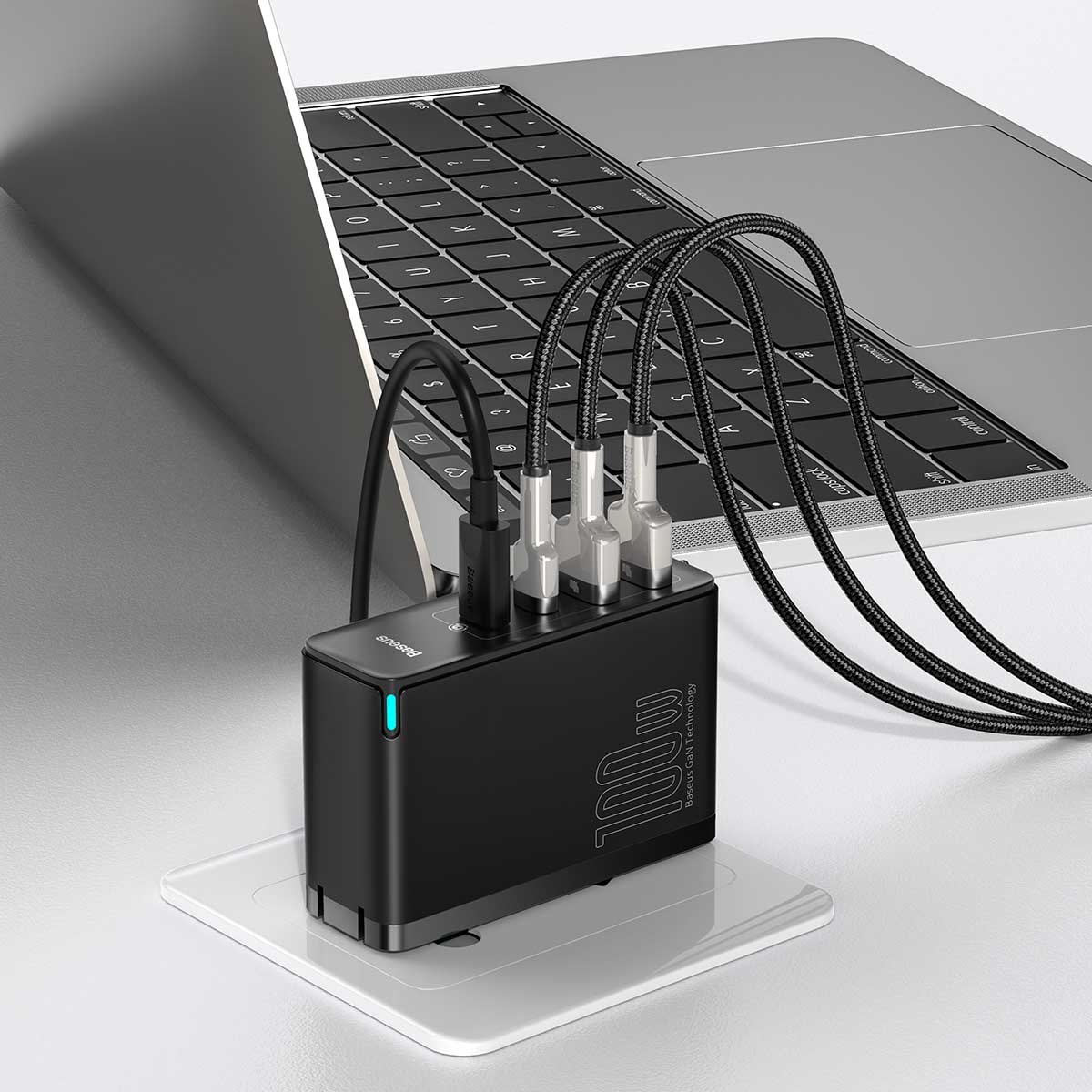 Baseus GaN2 4 Ports Fast Charger 100W
