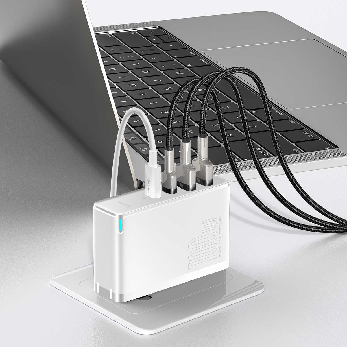 Baseus GaN2 4 Ports Fast Charger 100W