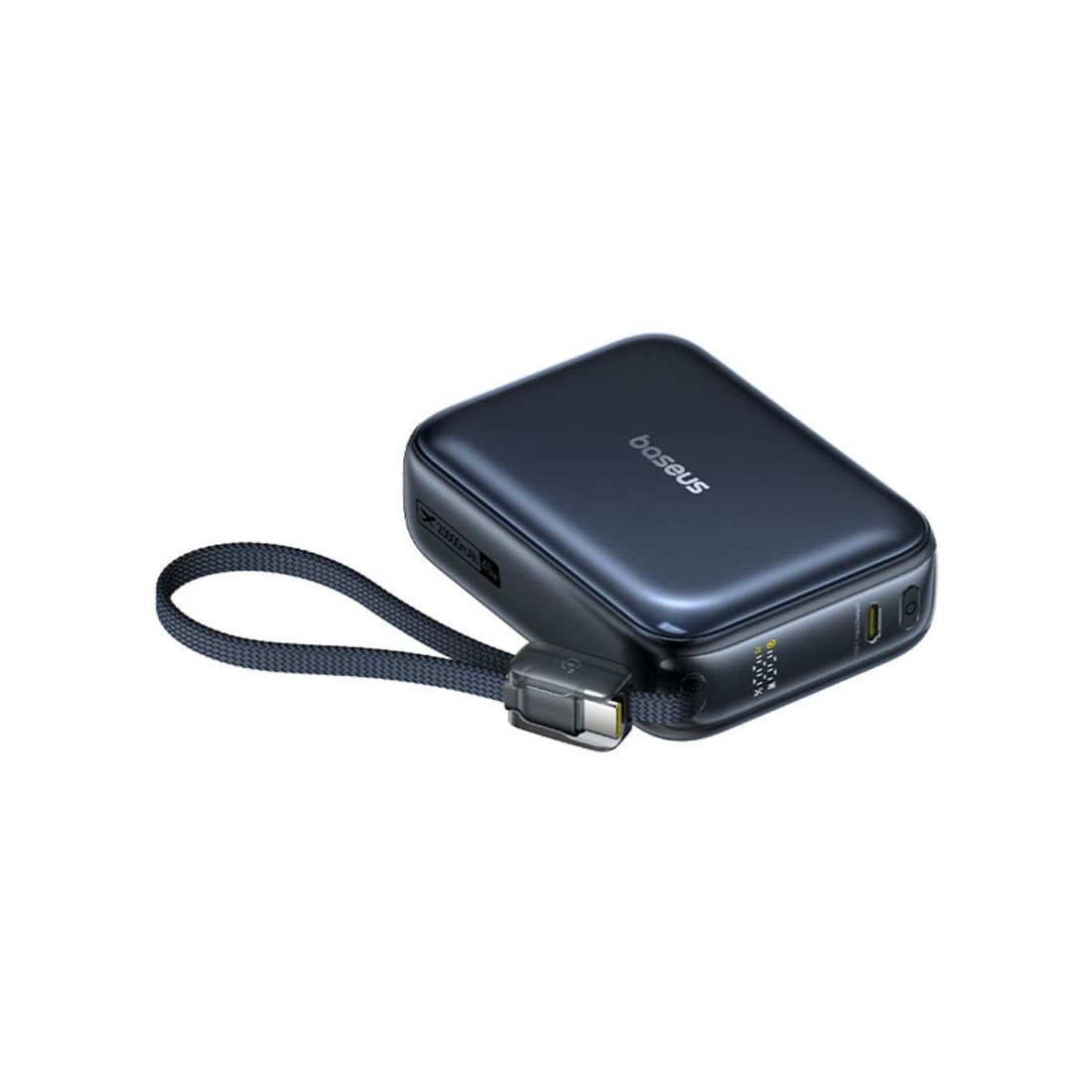Baseus PicoGo AC22 Ultra Mini Power Bank with Built-in Cable 20000mAh 45W