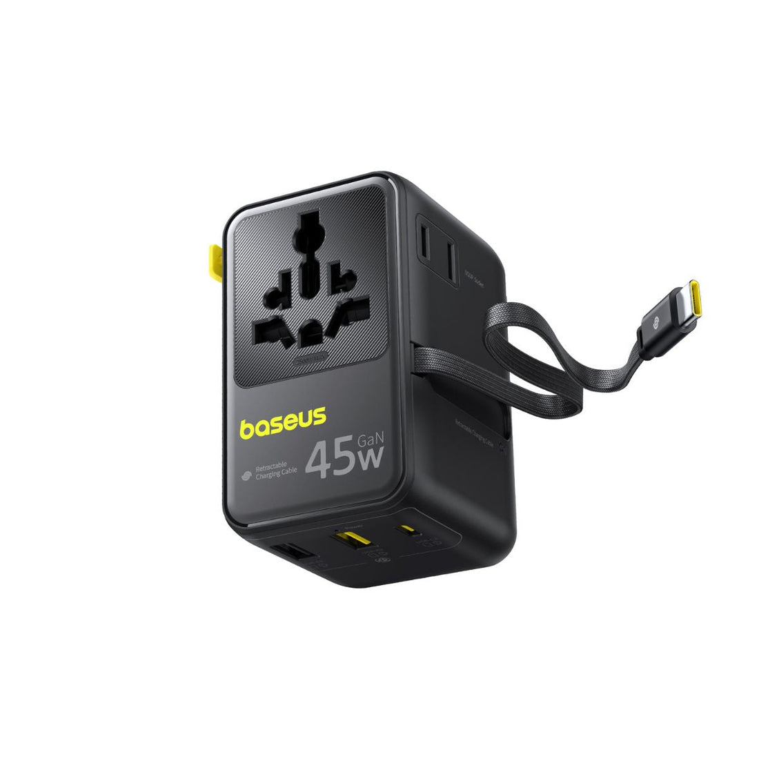 Baseus PicoGo AG11 Universal Travel Adapter 2AC+2U+2C 45W