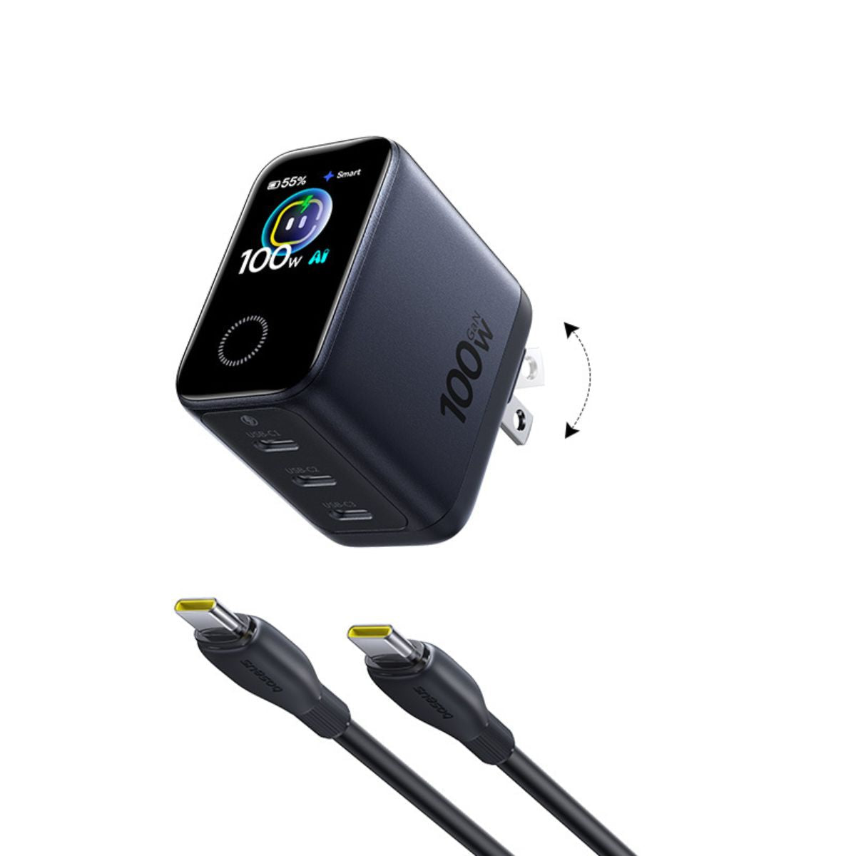 Baseus PicoGo AH22 Digital Display Fast Charger 3C 100W