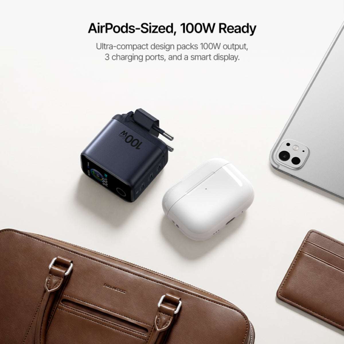 Baseus PicoGo AH22 Digital Display Fast Charger 3C 100W
