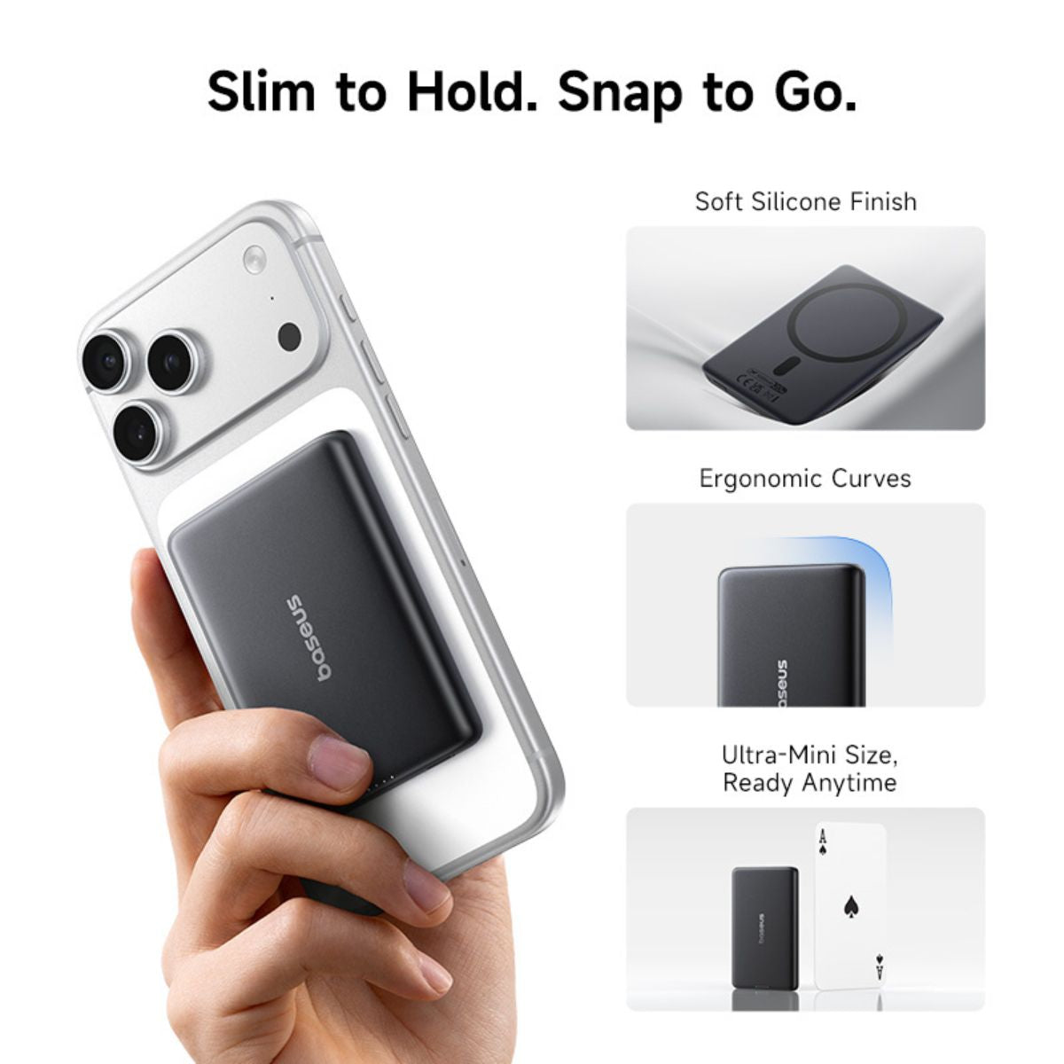 Baseus PicoGo AM31 Mini Magnetic Power Bank 5000mAh 20W