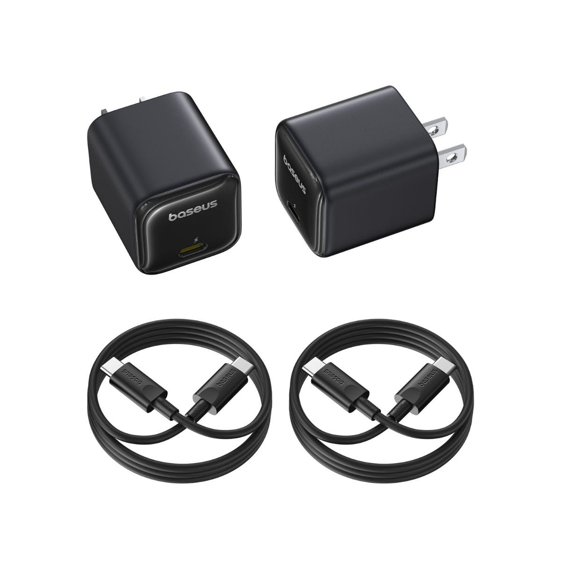 Baseus PicoGo GaN USB-C Charger 45W 2 Pack