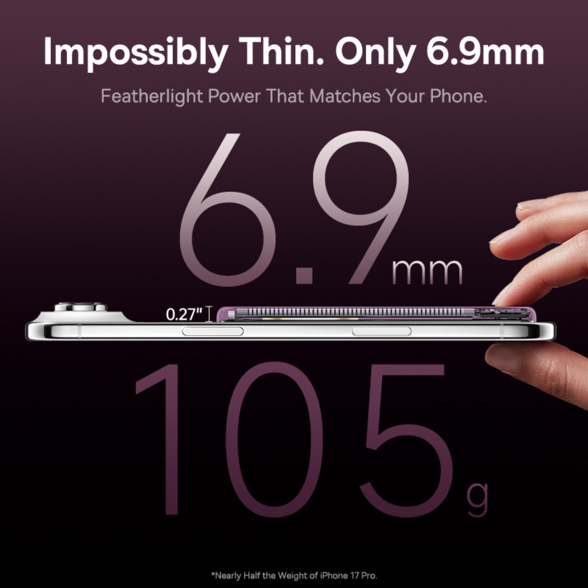 Baseus Picogo Air AM71 3C Magnetic Power Bank 5000mAh 22.5W