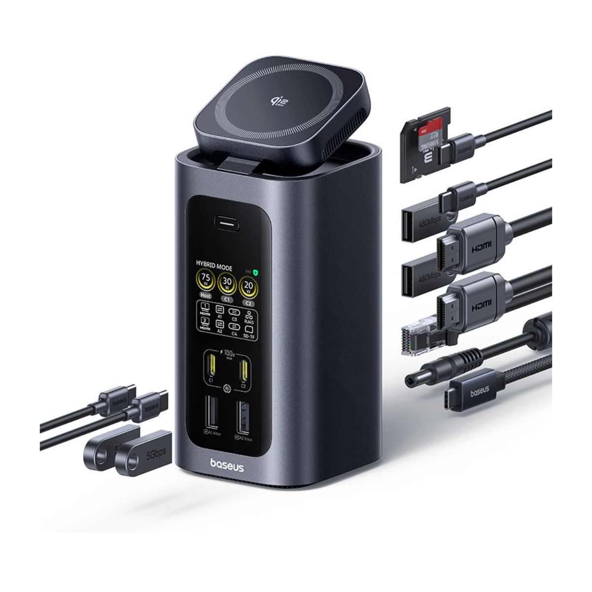 Baseus Spacemate RD1 Pro 15-in-1 Docking Station