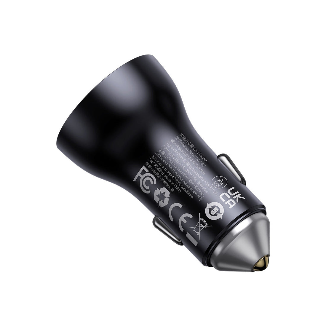 Baseus USB-A+USB-C Car Charger 60W